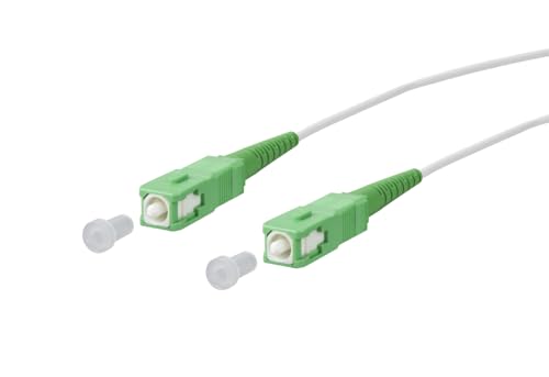 METZ CONNECT OpDAT Patchcable, SC-S APC/SC-S APC OS2, 15 m
