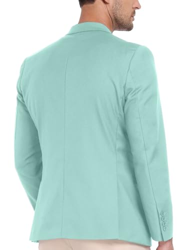 AIBUYTA Mens Suit Jacket Slim Fit Blazer for Men Business Suit Blazer Lightweight Casual Sport Coats for Daily Summer Wedding