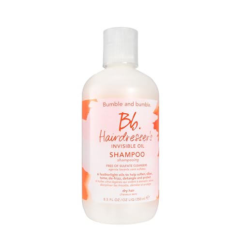 Bumble and bumble. Hairdresser's Invisible Oil Hydrating Shampoo | Feuchtigkeitsspendendes Shampoo | Anti-Frizz & weichmachend | Farbschonend | Mit Arganöl, Kokosöl & Traubenkernöl