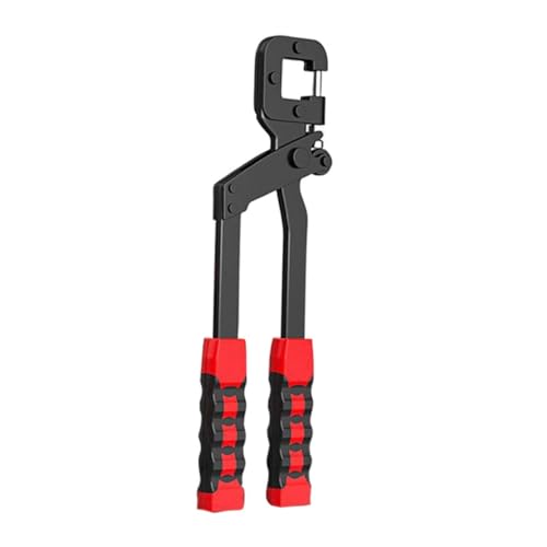 Alicates de crimpadora de pernos de metal con mango ergonómico para facilitar el funcionamiento en placas de yeso y paneles de yeso
