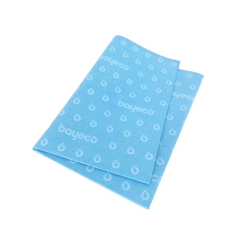Bayeco - Bayeta cristales y baños - Solución perfecta para espejos, cristales y limpieza del baño - Bayeta microfibra con gran capacidad de absorción - No deja marcas y pelusas - 1 unidad - Imagen 4