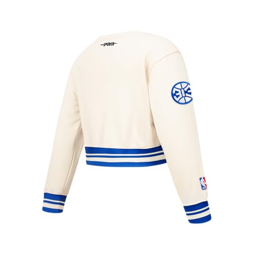 Image of Pro Standard Big Girls NBA Retro Classics Fleece Crewneck Sweatshirt