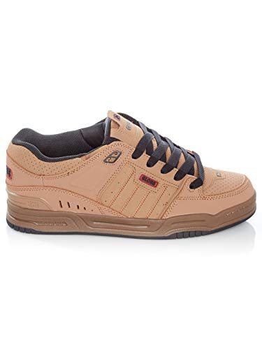Image of Globe Fusion Skateboard Shoes, Multicoloured Tobacco Brown Gum 000, 7.5