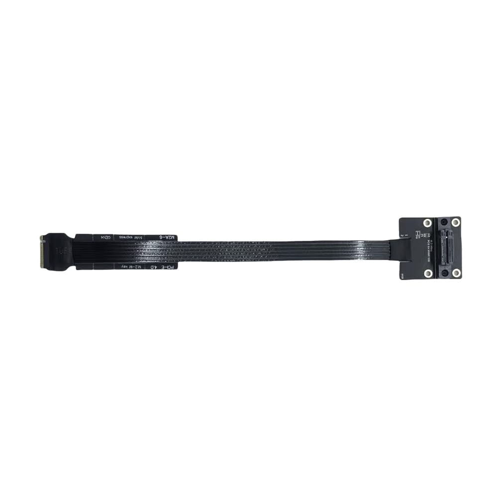 M. 2 M do przedłużacza NVME SSD, szybki kabel PCIe 4.0 PCI-E 8 GB/S M. 2 gniazdo pionowe 40 cm
