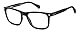 POLAROID Rechteckig ECO CO-POLYESTER Brillen in Schwarz für Herren, Brille mit Sehstärke, optional mit Sonnenbrillen tönung oder Blaulichtfilter (Modell PLD D512)