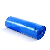 Bolsa de basura Bolsa de 140 litros Bolsa de basura extremadamente resistente al desgarro Bolsas de basura 87x110 Bolsas de bolsa de basura LPDE Bolsas de basura para eliminación de basura para el hogar, jardín, comercio, obra de construcción