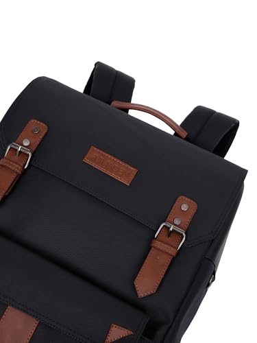 Image of FUR JADEN Anti-Theft Laptop Backpack I Camera Backpack Bag I Men Women I In-Built Tablet Sleeve I Padded Grab Handle I Breathable Air-Mesh (D.Grey)