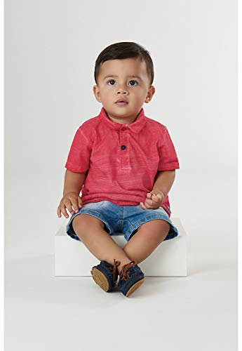 Camisa Polo em Malha Flamê Up Baby