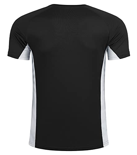 LETAOTAO Men’s Big and Tall Swim Shirt Sun Protection UPF 50+ Rash Gard Quick Dry T-Shirt2