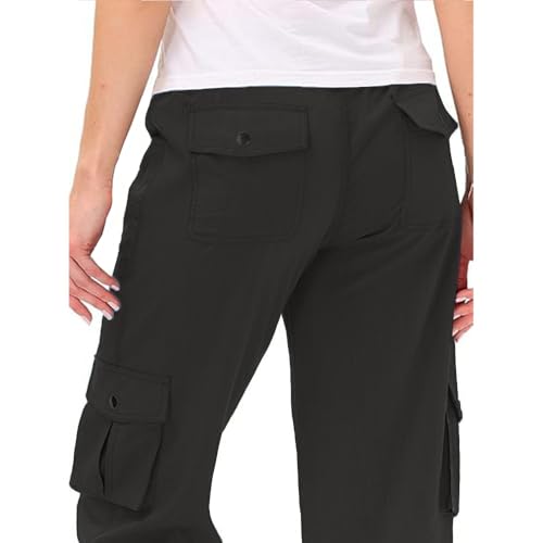 Women's Cargo Capris Hiking Pants with 6 Pockets Lightweight Quick Dry Loose Fit Casual Outdoor Travel Summer Pants for Women4