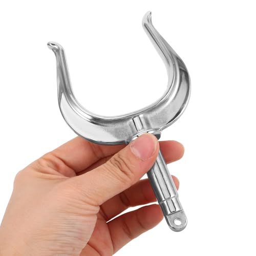Soporte para paleta en V de acero inoxidable regulable y seguro para botes 4
