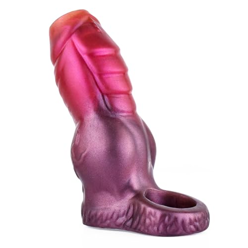 Cock extender en silicone de 14cm pour pimenter votre vie de couple