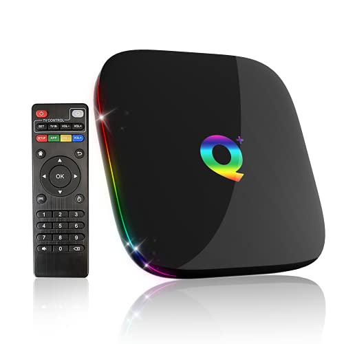 TV Box con Android 9.0, 4 GB de RAM, 32 GB de ROM, 3D, Alta...