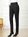 HOTIAN Damen Winter Warme Gänse Daunenhose Warme Gefütterte Jogginghose Winddicht Winterhose Ultraleichte Schneehose Black M