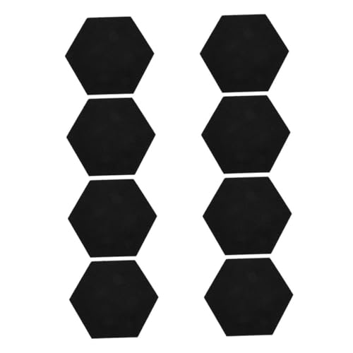 Unomor 8 Pcs Decorative Felt Bulletin Board Wall and Desk Memo Wall Decor for Home and Classroom Sturdy and Felt Material