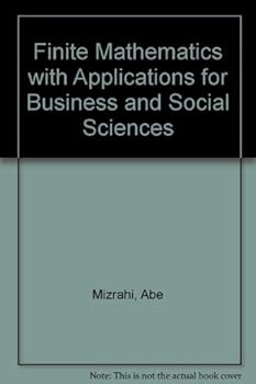 Paperback Finite Mathematics with Applications for Business and Social Sciences Book