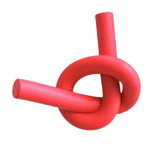 kowaku Swimming Pool Noodle High Buoyancy Pool Noodle Tool Practice Summer Traveling Beach Hollow Swim Noodles, Red