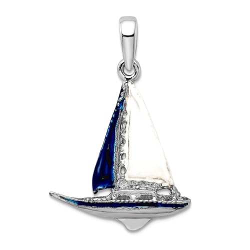 Collier argent émaillé 3D élégant parfait pour magnifier vos tenues de soirée et quotidiennes