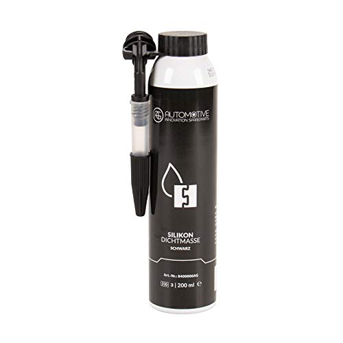Dichtmasse Silikondichtmasse Dichtmittel Schwarz Druckdose 200 ml -60°C bis +300°C