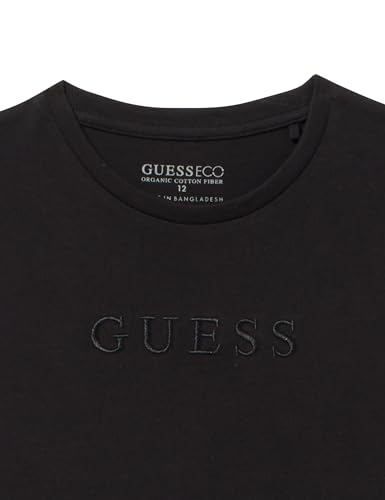 GUESS Boys Organic Cotton Embroidered Logo T-Shirt2