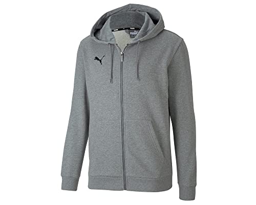PUMA Herren Teamgoal 23 Casuals met capuchon Kapuzenjacke, Medium Gray Heather, M