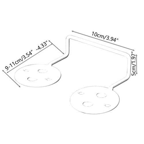 Mattress Slide Stopper, 4Pcs Mattress Retainer Bar, Non Slip Mattress Gripper, Mattress Holder In Place Anti-Slip Baffle, For Most Wooden Bed Frames, Easy To Installation Metal Pad Gripper #TOP2