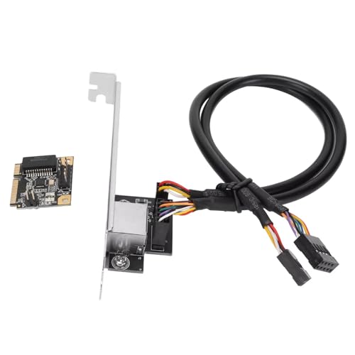 PCIe Ethernet Card 10/100/1000Mbps Mini PCI E Gigabit Ethernet Card for Computer Desktop PC