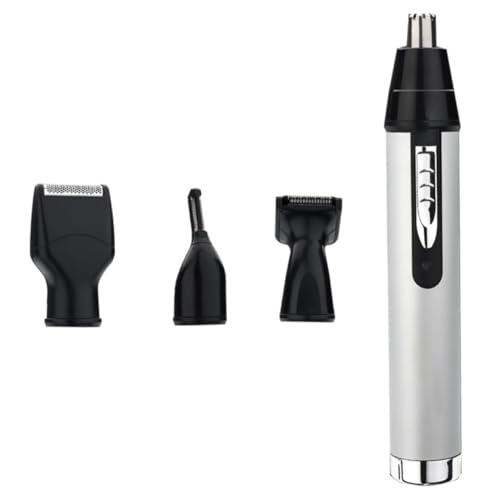 NIYANGLE Recortadora de Vello Nasal Eléctrica Ligera y Fácil de Llevar Chasis de Aluminio para Hombre, Cortapelos Nariz y Oreja Adecuado para Uso Personal