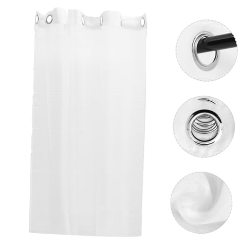 Voilage blanc pour masquer le vis-à-vis de chambre | 2 rideaux filtrage de lumière