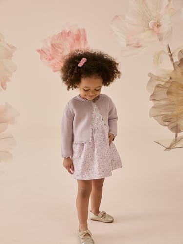 Image of Lilax Baby Girls' Long Sleeve Shrug, Knit Girls Cardigan, Childrens Bolero