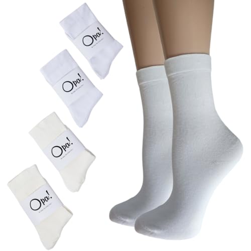 Image of Opa! Women White Lace Ruffles Socks Cottagecore Floral Frilly Sock Thin Cotton Summer Crew Socks -Soft Breathable.