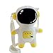 Mfacl Sac à Dos en Peluche JK Sac Mignon Cross-corbon Sac à bandoulière Japonaise Nouveau Sac de Dessin animé de l'astronaute Lolita (Color : Yellow, Size : 28cm)