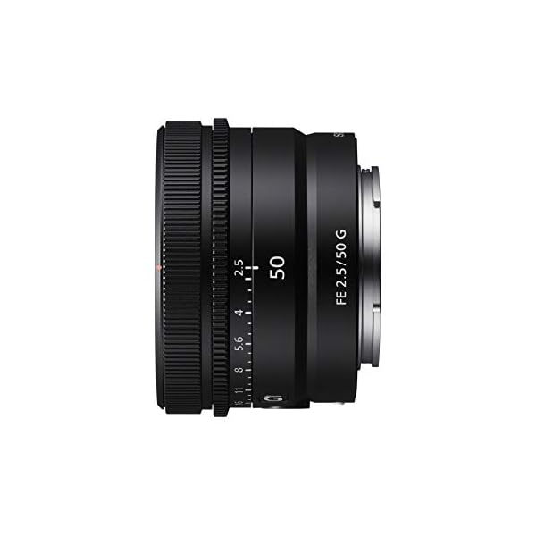 Sony FE 50 mm F2.5 G Vollrahmen Ultra-kompaktes G-Objektiv – Bild 4