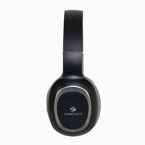 Zebronics ZebParadise Bluetooth Wired Over Ear Headphones With Mic