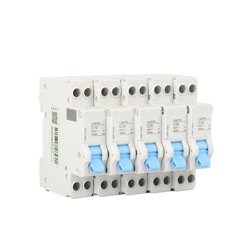 Disjoncteur miniature compact 1P+N LS8DPN avec coupure courbe C pour protection robuste