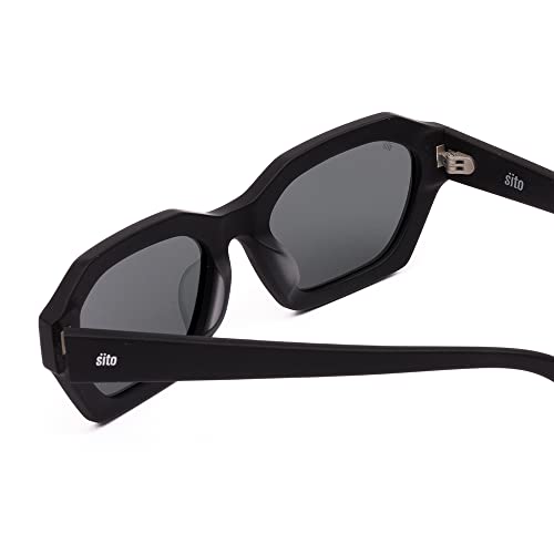 Kinetic Womens Hexagonal Sunglasses Polarized/Non-Polar Opt. Designer Cute Retro Festival Concert Sunnies UV 1004