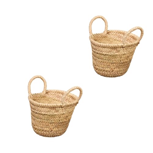 Set de Capazos de Palma Infantil con asa