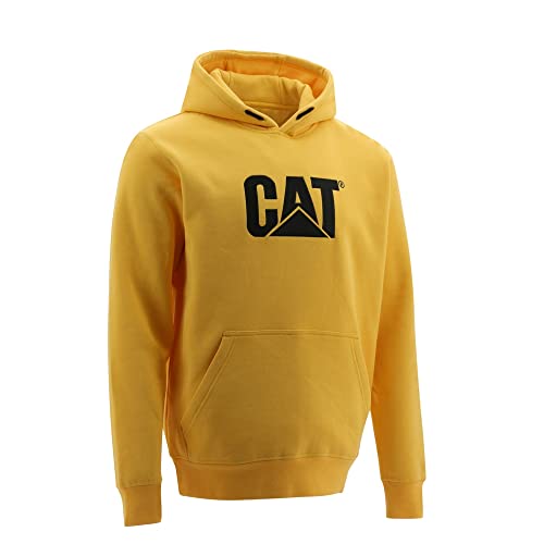 Caterpillar Mens Trademark Sweater Yellow/Black Size UK XL EU XL