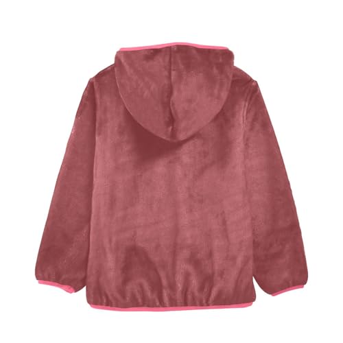 GuoChe Red Baby Boy Sherpa Jacket2