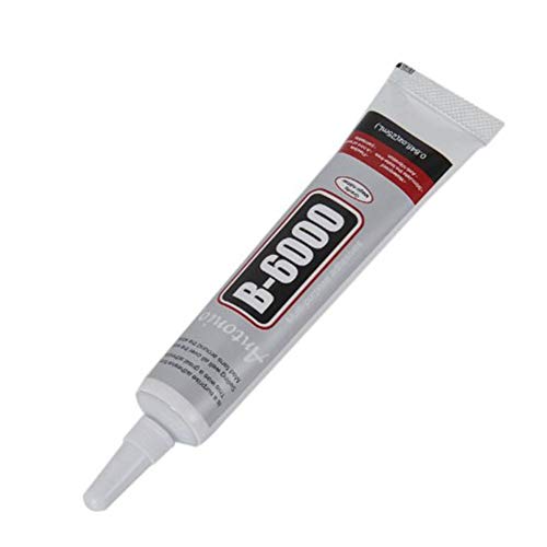 Redcolorful 25ml Adesivo de força industrial líquido transparente B-7000 cola DIY capa de telefone a