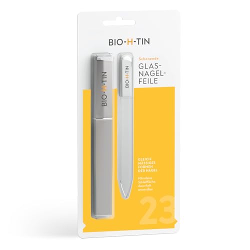 Lime à ongles en verre Bio-H-Tin anti-dédoublement pour ongles cassants Dr. Pfleger