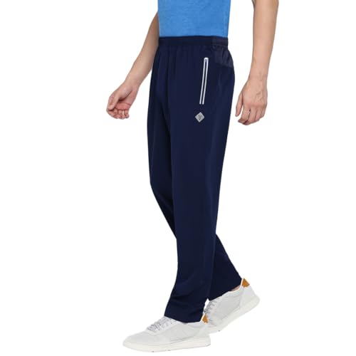 Image of Van Heusen Athleisure Men's Quick Dry Track Pants (51042 Navy S)