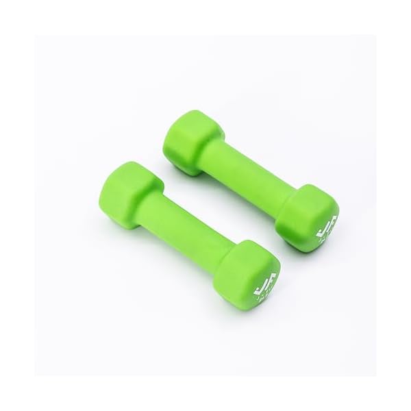JFIT Dumbbell Pairs or Sets – Neoprene & Vinyl Coated Hand Weights for Home Gym, Strength Training, Aerobics, Cardio Exercise and Fitness