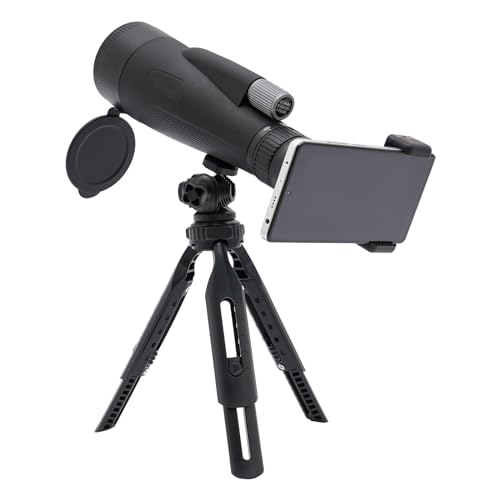 Fågelskådning spektiv smartphone adapter bordsstativ HD vattentät porro prisma vinklad spektiv spotting scope för fågelskådning, vilda djur, bågskytte, astronomi