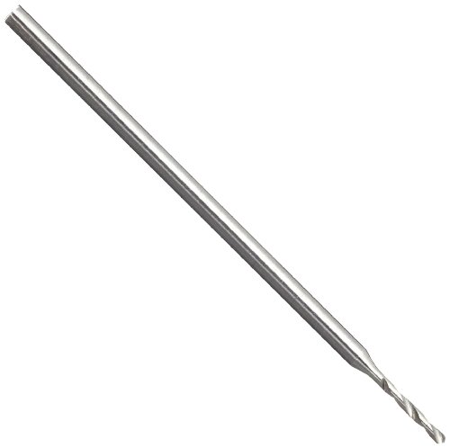 Dormer A720 HSS-E High Speed Cobalt Micro Drill Bit with 118 Degree Point, Diameter 0.28 mm, 10 Piece, Bright Finish