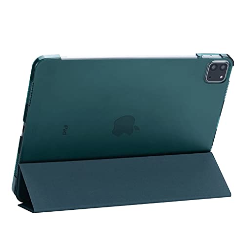 Smart Case for iPad Air 4 (2020), Pro 11 (2018) Magnetic Cover with Auto Sleep/Wake Function (Emerald Green) - Image 2