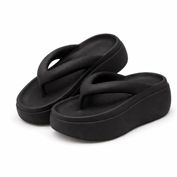 Image of Stylish Extra Soft EVA Cushion Comfort Sliders Slipper For Women | Comfortable & Light Weight | Waterproof & Everyday Use Slip-On For Women's and Girl's