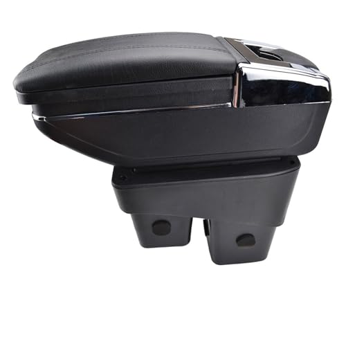 Boîte de Rangement Honda Jazz Accoudoir Central Anti-Désordre Fil Noir Réglable