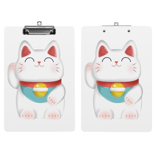 Clipboard A4 chat mignon pour organiser vos documents au bureau - 7
