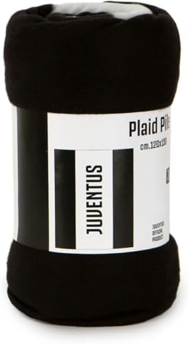 Hermet Plaid Polaire J001 Mixte, Blanc/Noir, 120x150